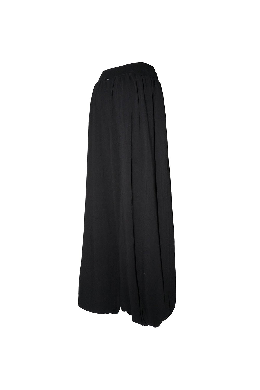 emblem fold sweat pants