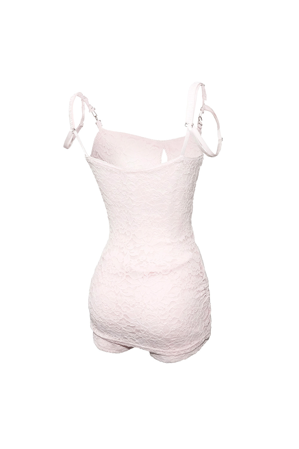 lace cami shorts set ribbon