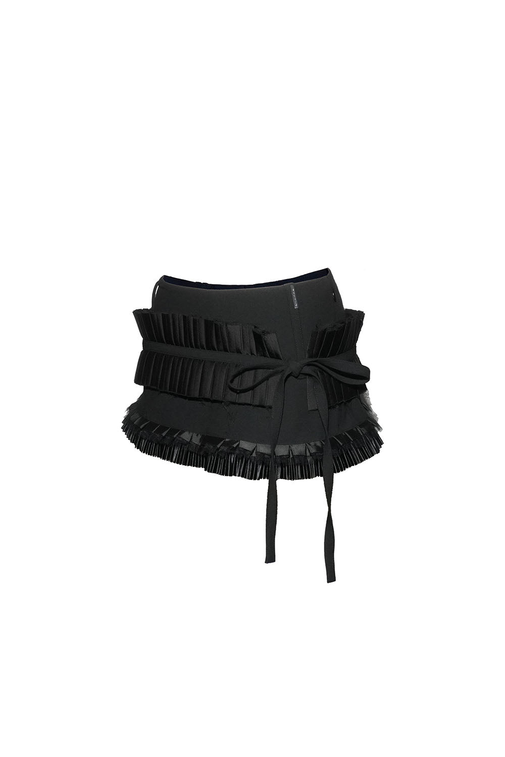 S lace trim suit skirt