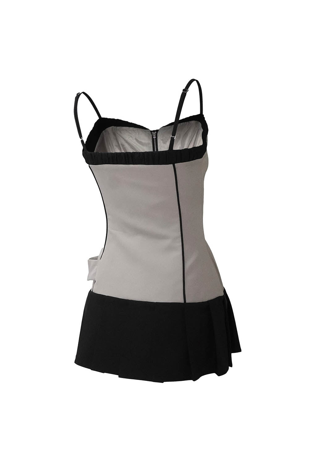 THEREDTHREAD / ザレッドスレッド】S ribbon dress pleats