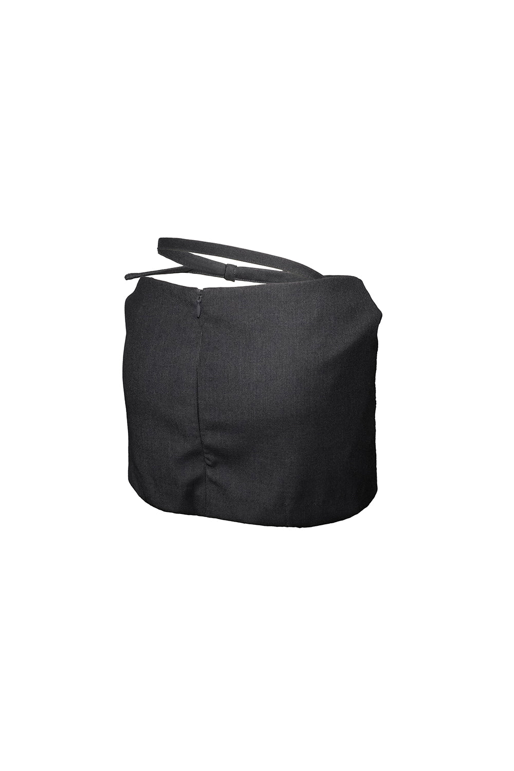draped skirt mini