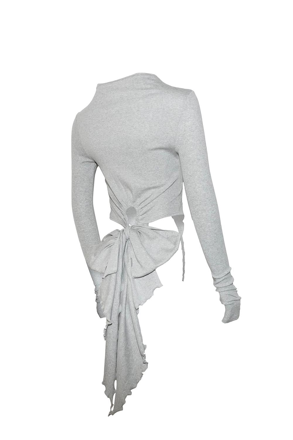 トップス theredthread S ribbon tail tops THEREDTHREAD / ザレッドスレッド】S ribbon tail tops