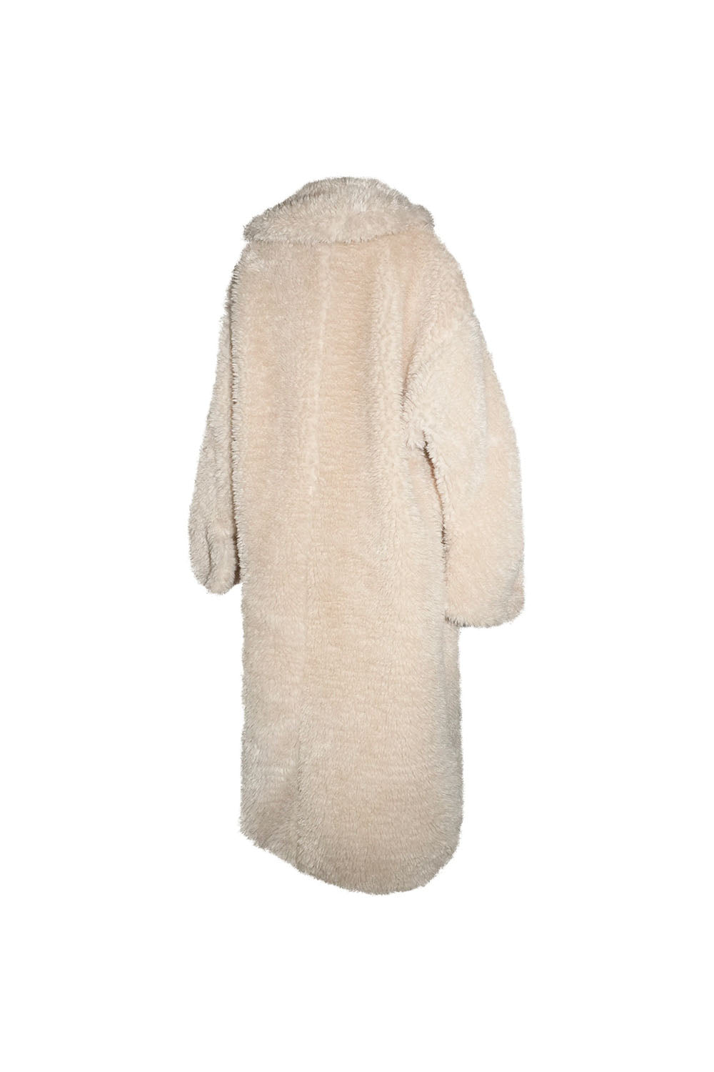 S poodle fur coat long