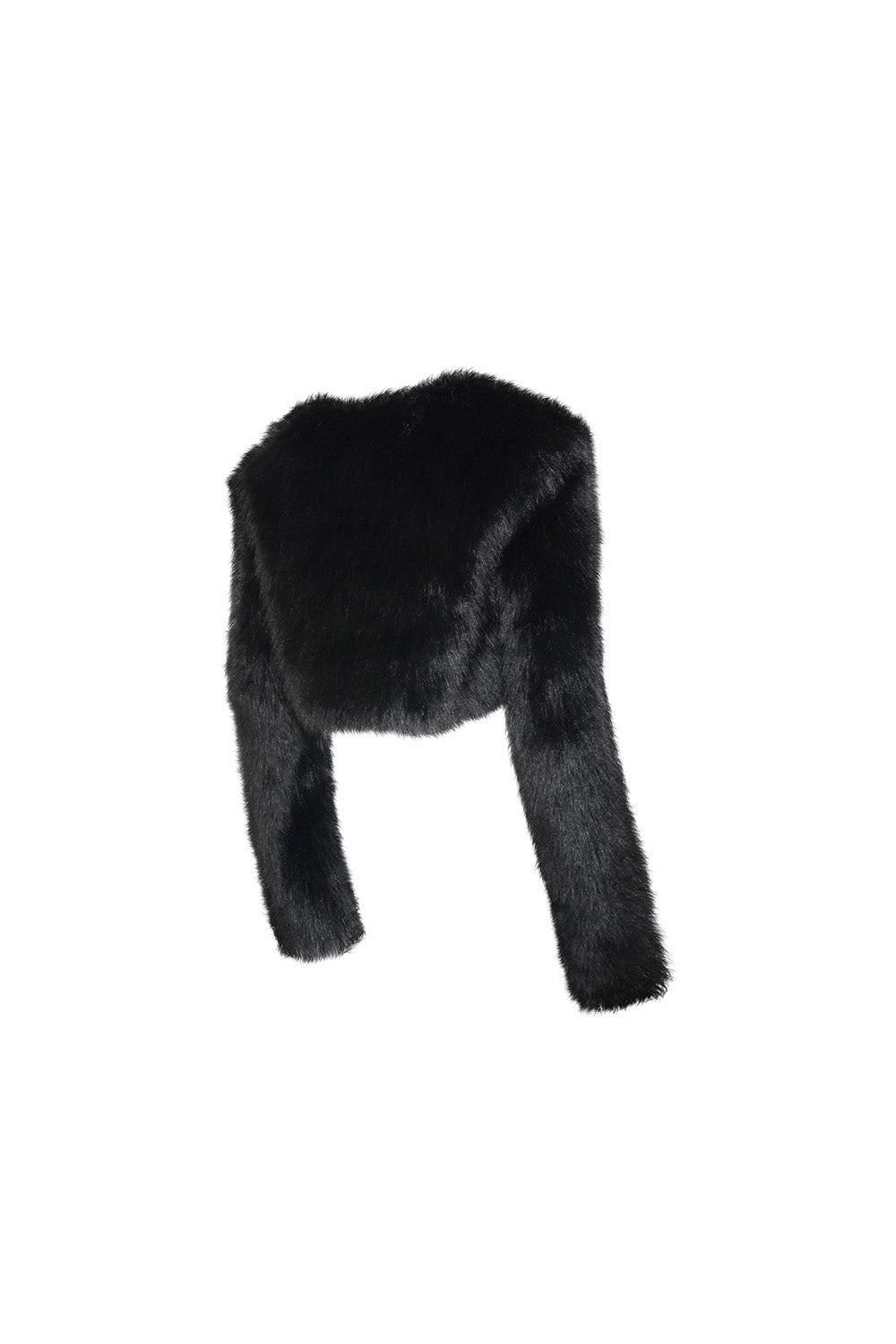 S fur jacket short