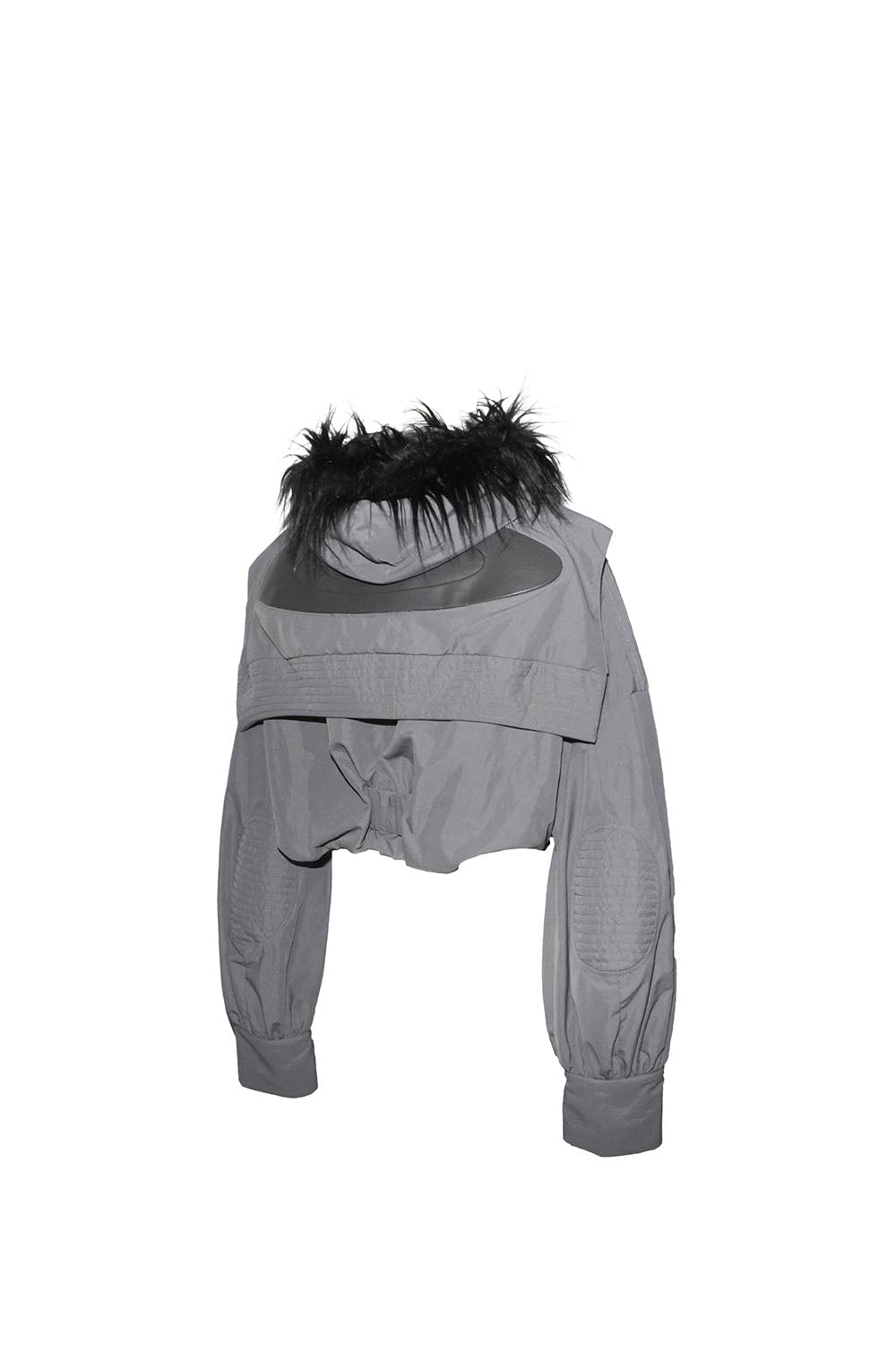 S eyelet nylon jacket