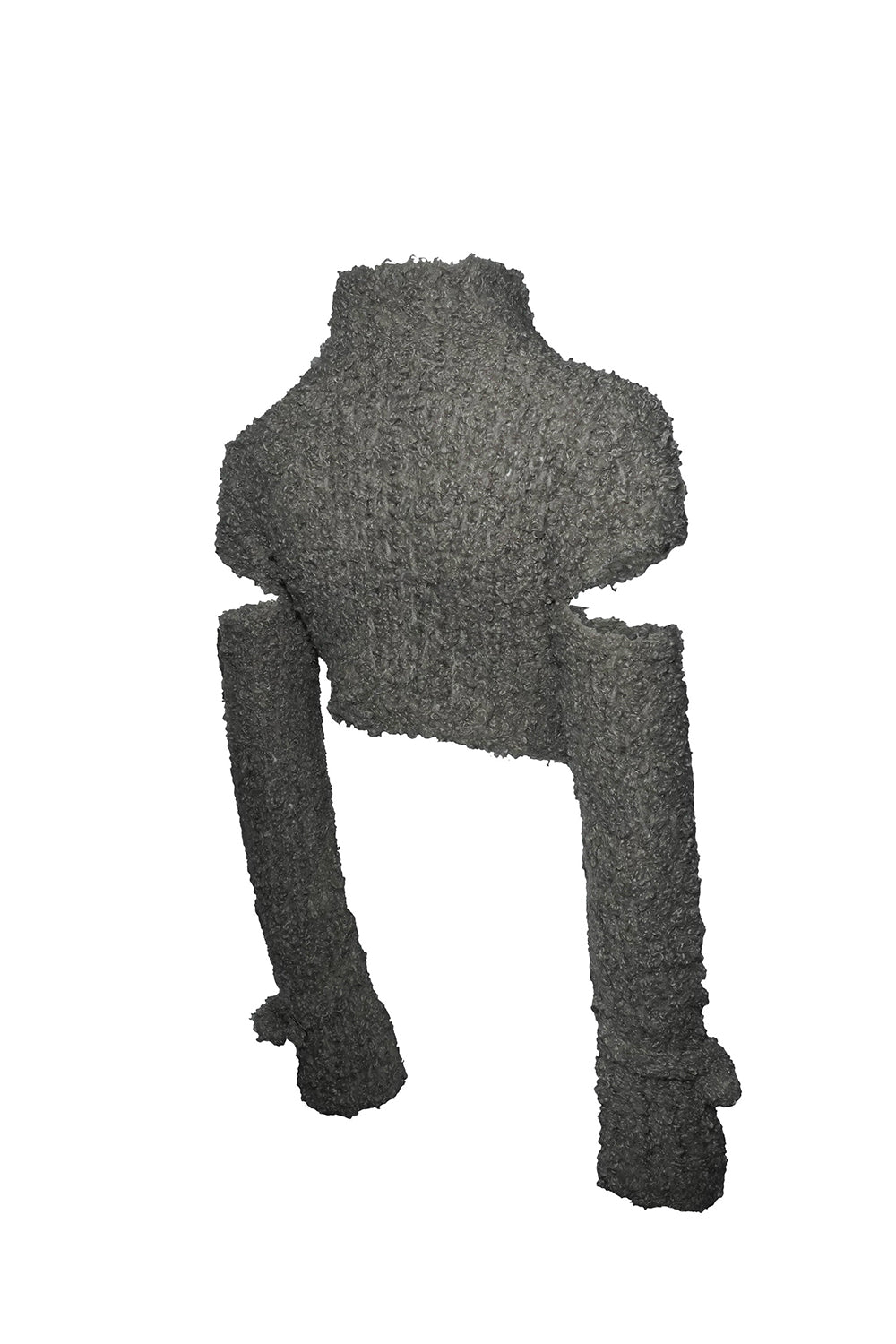 hand knit zip jacket