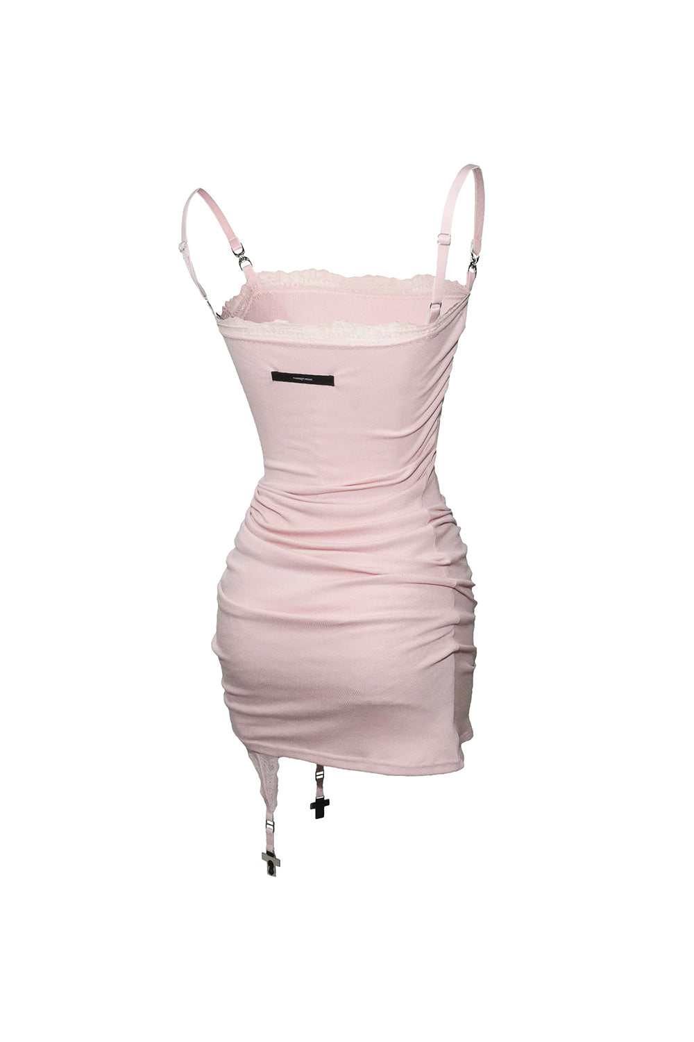 laced garter dress