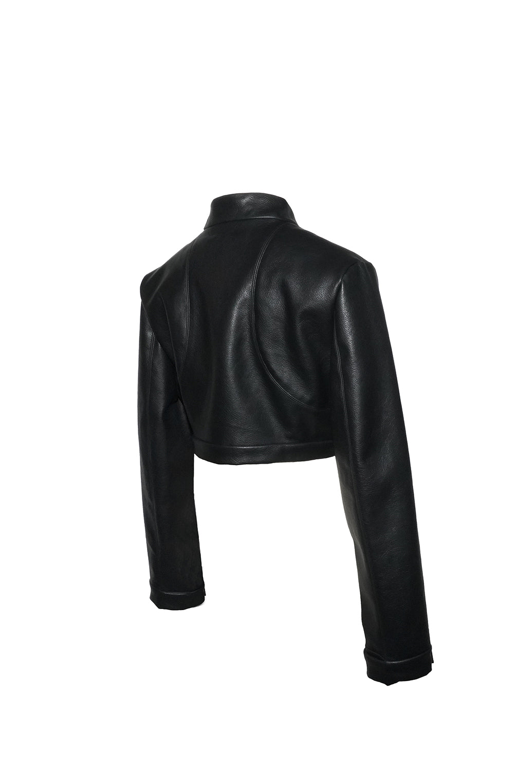 S urban leather cropped