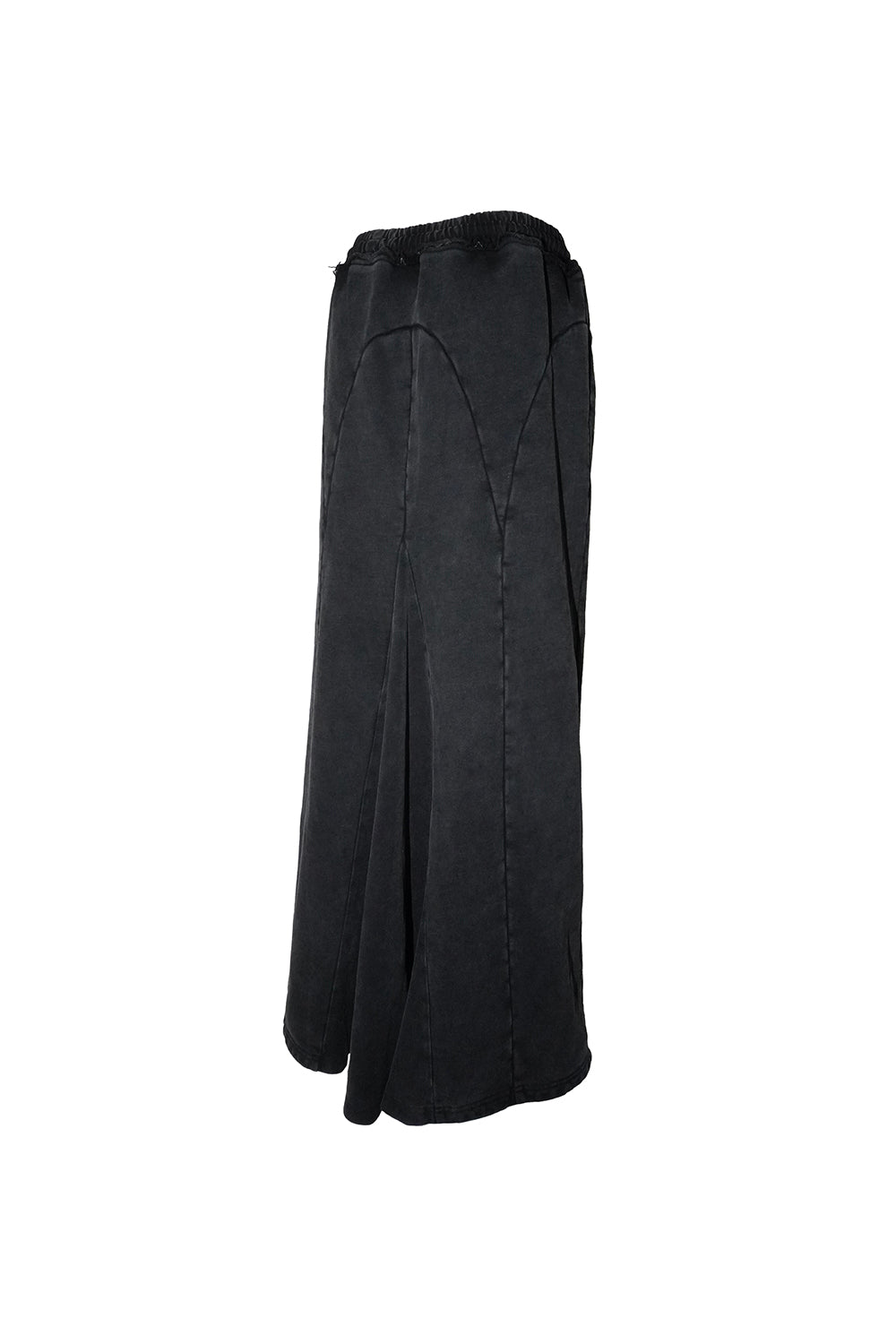 S slit line sweat skirt