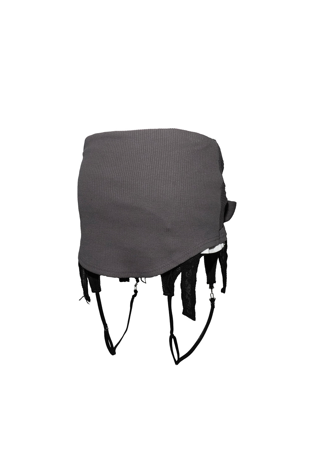 veil layered skirt mini