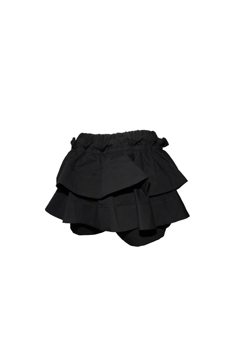 theredthread airy tiered skirt mini 白 THEREDTHREAD】airy tiered skirt mini