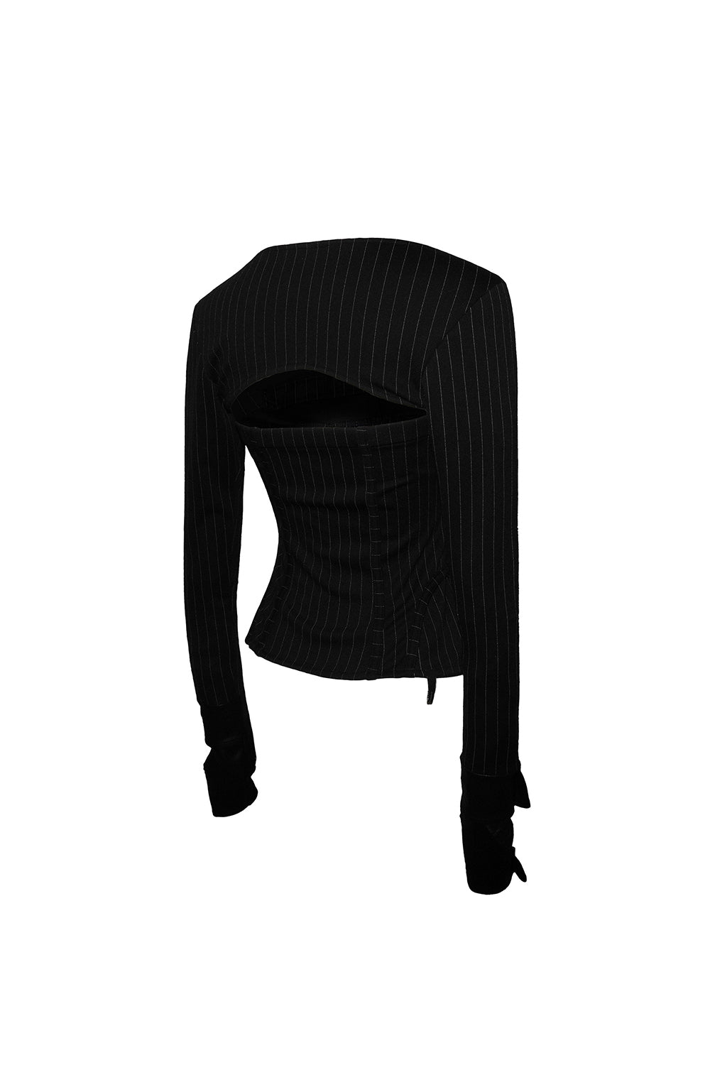 hook trim stripe tops