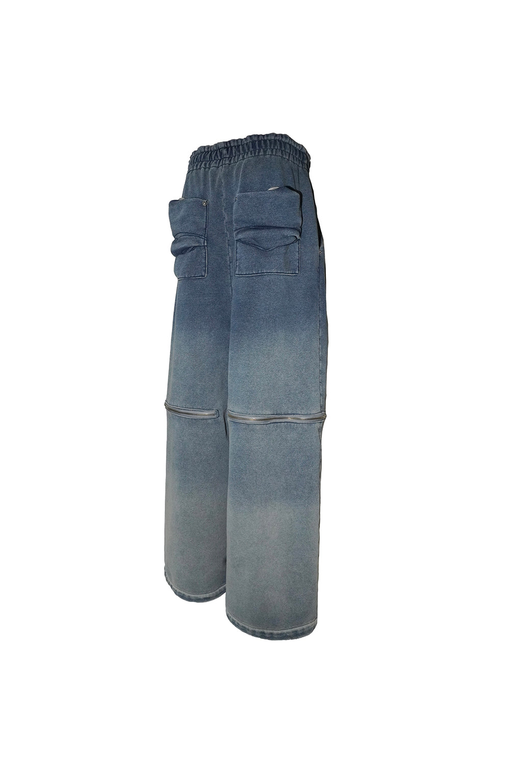 zip contour sweat pants