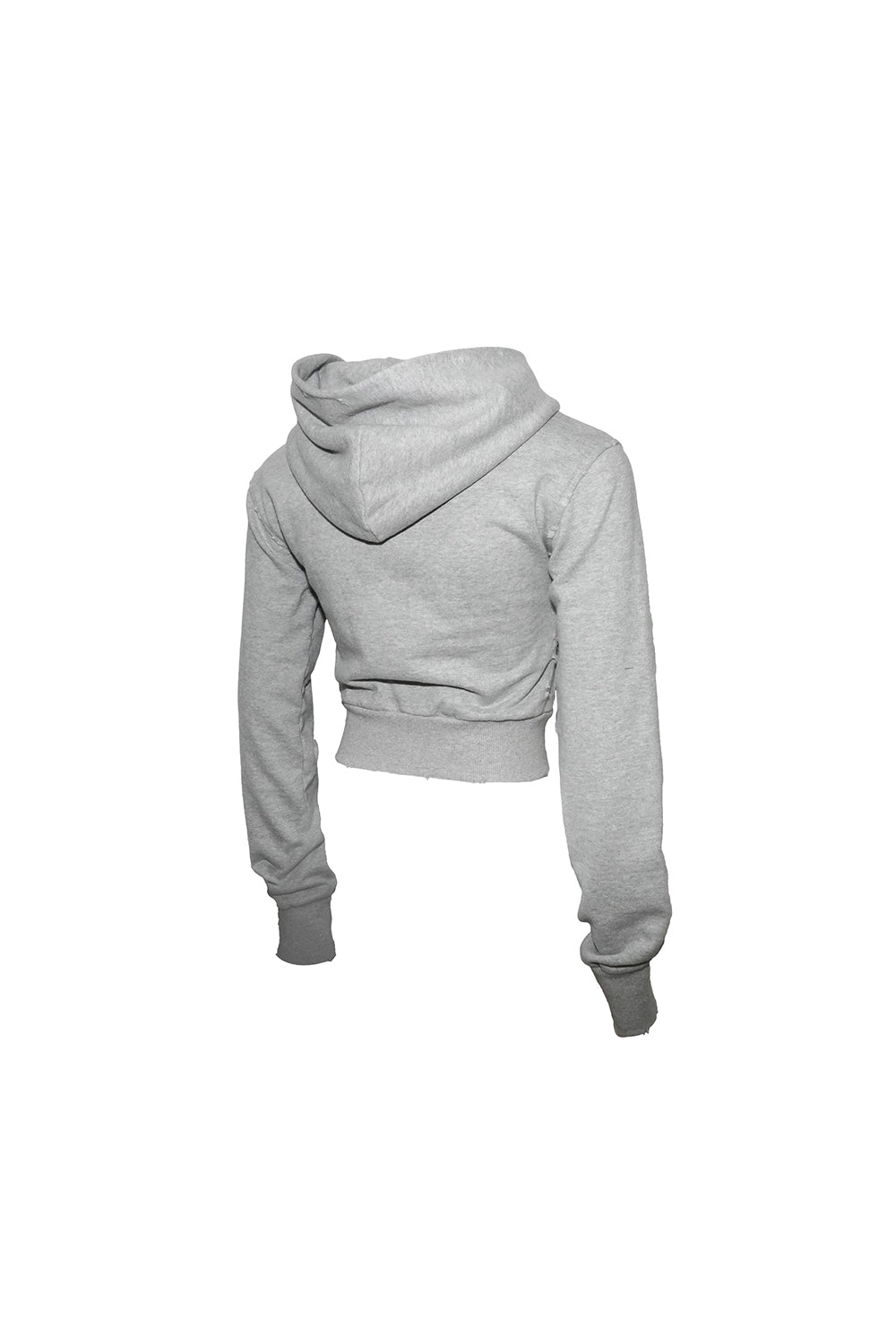 zipup hoodie cropped