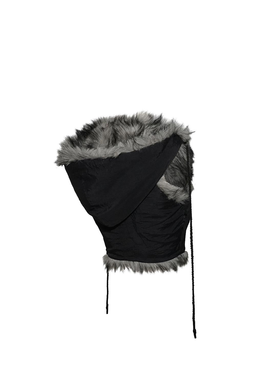S flip fur vest