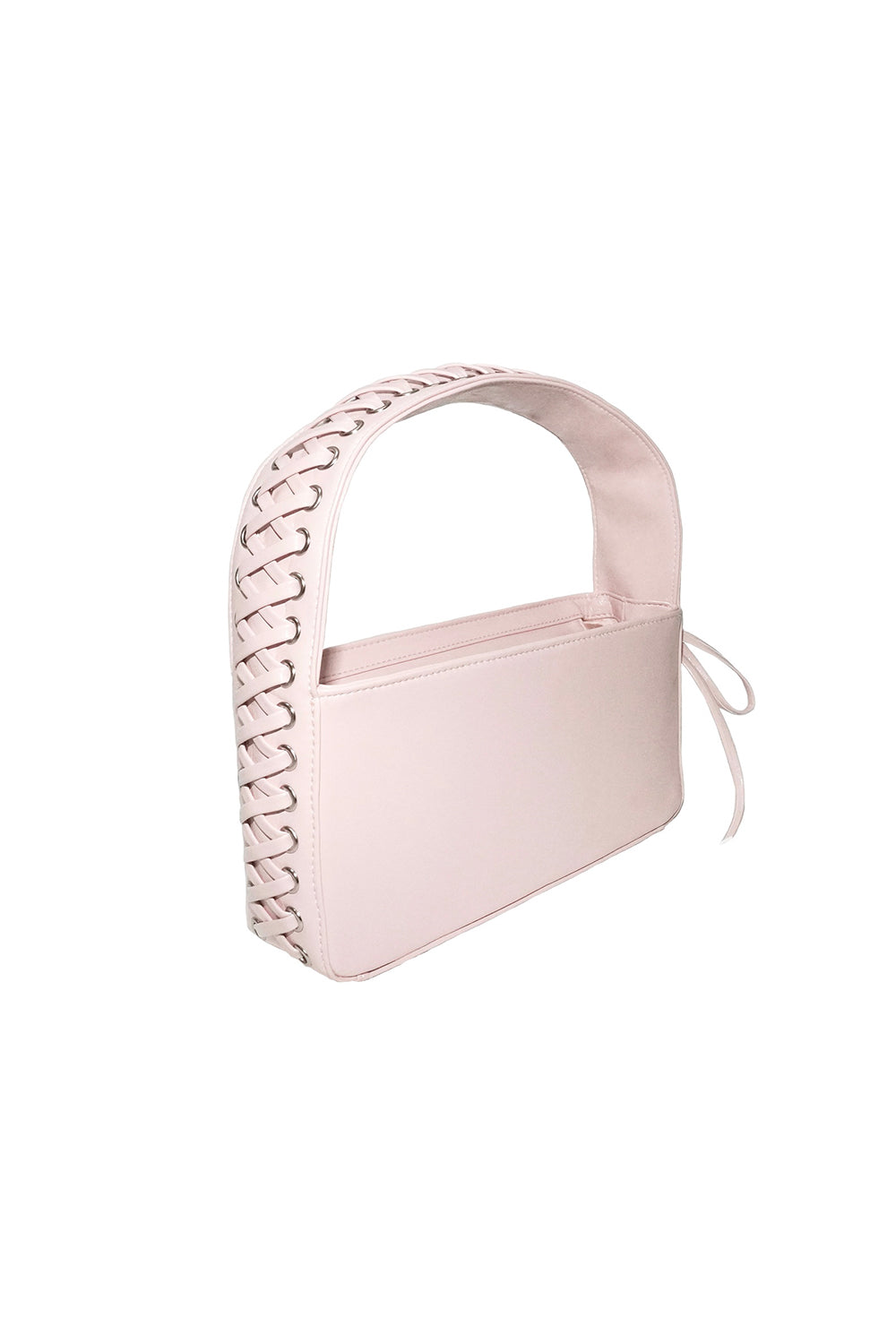 corset laced bag
