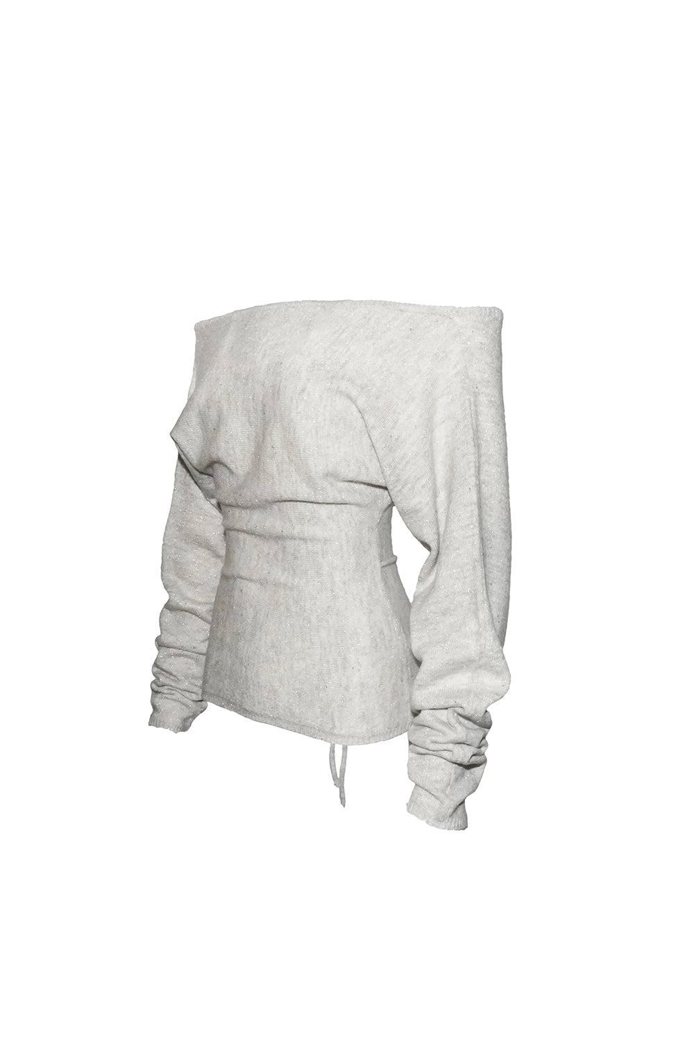 S sequin offshoulder knit