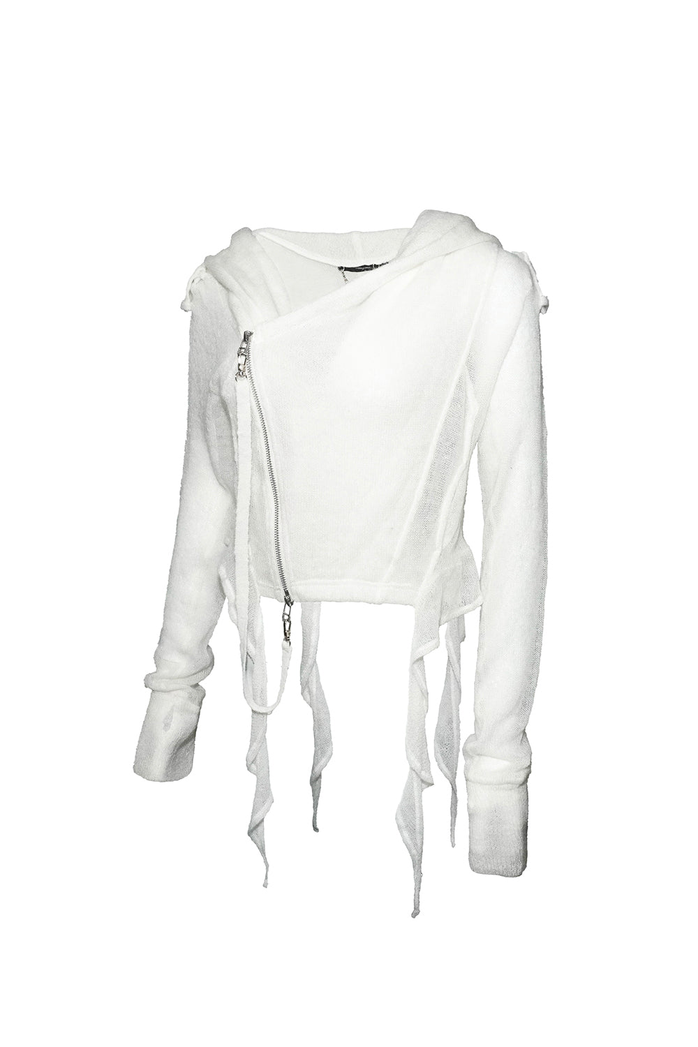 slash zip tail tops