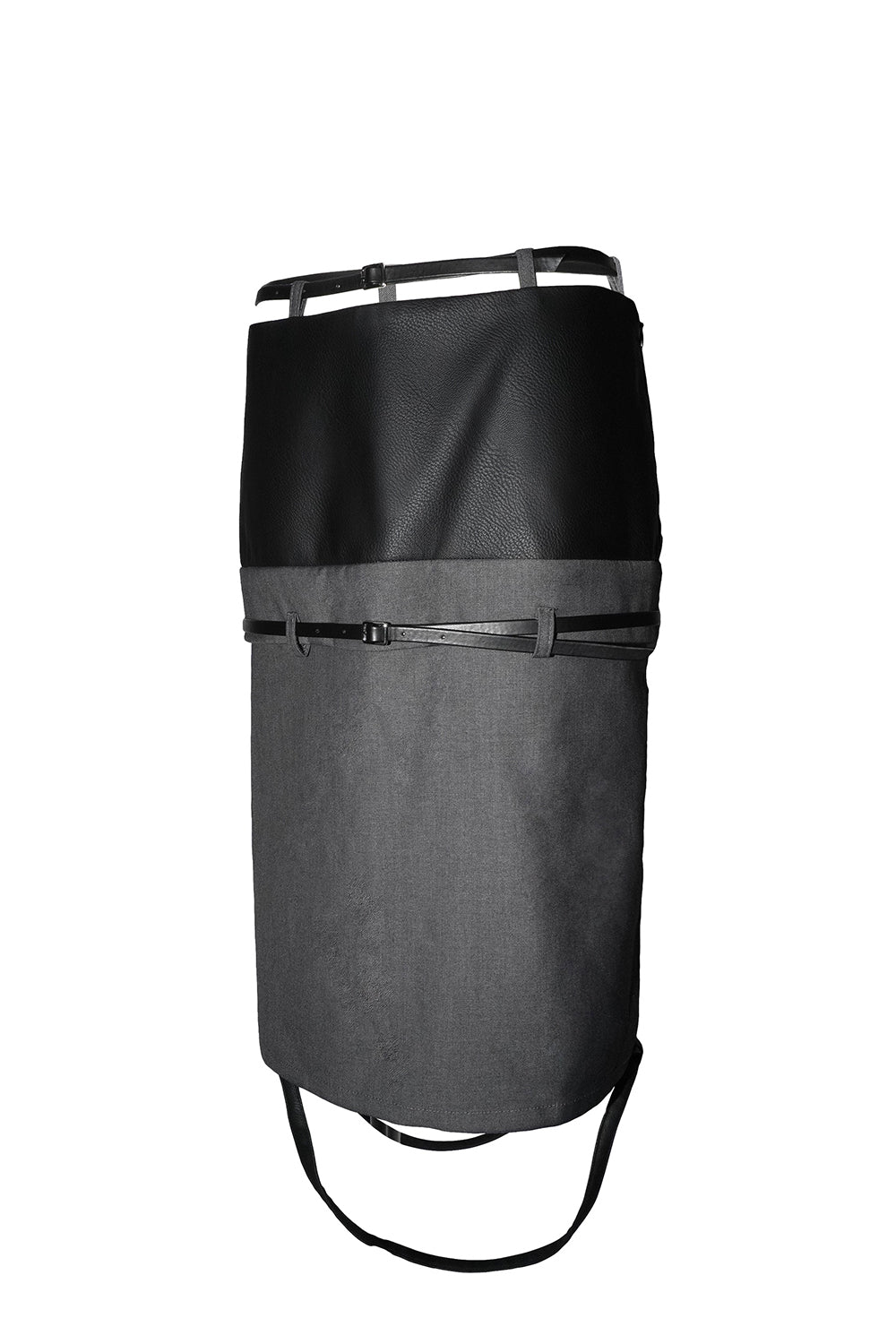 slack belt midi skirt