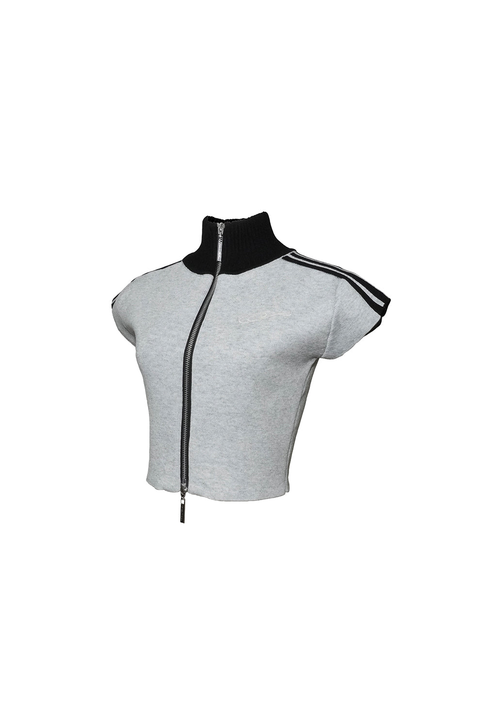 THEREDTHREAD / ザレッドスレッド】line zip knit