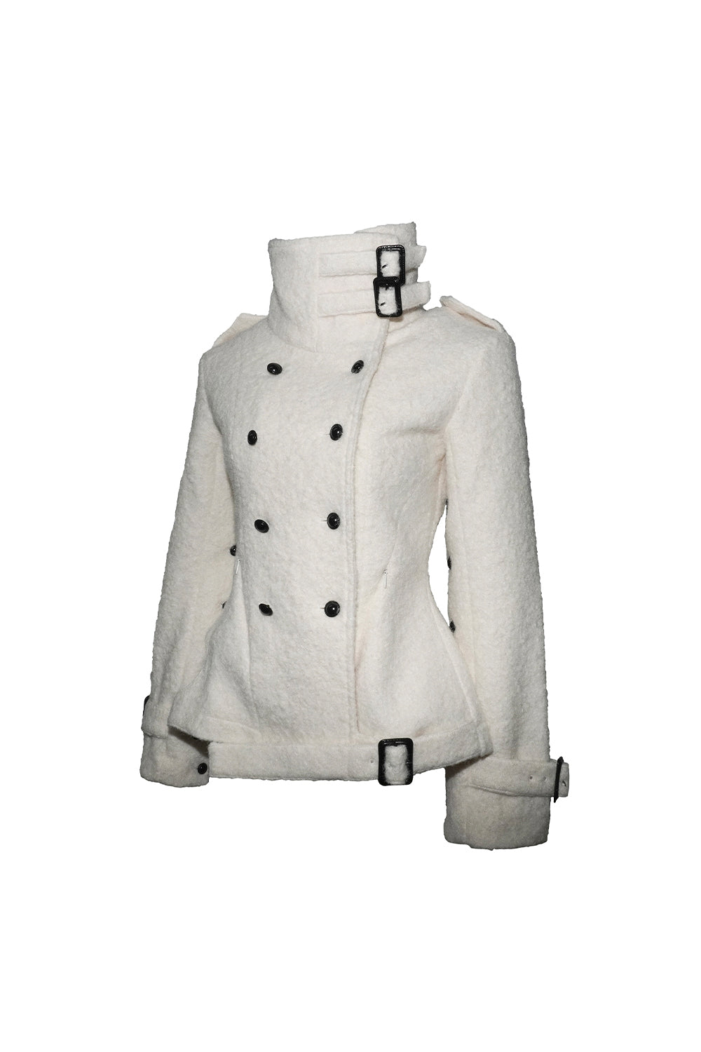 sculpt boucle coat