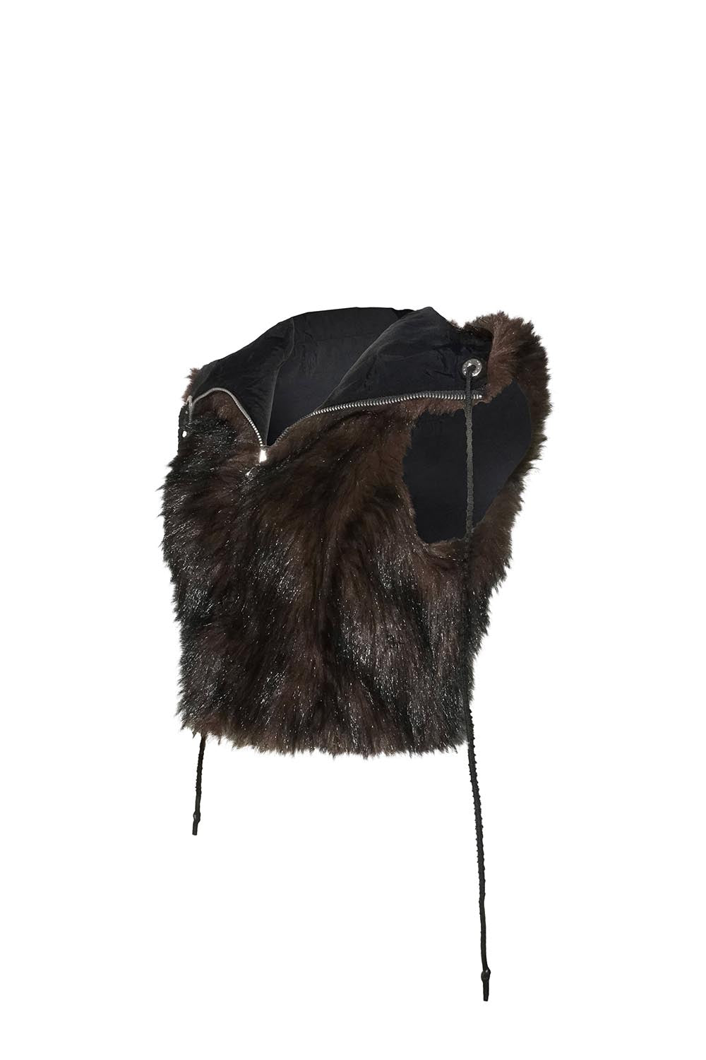 S flip fur vest