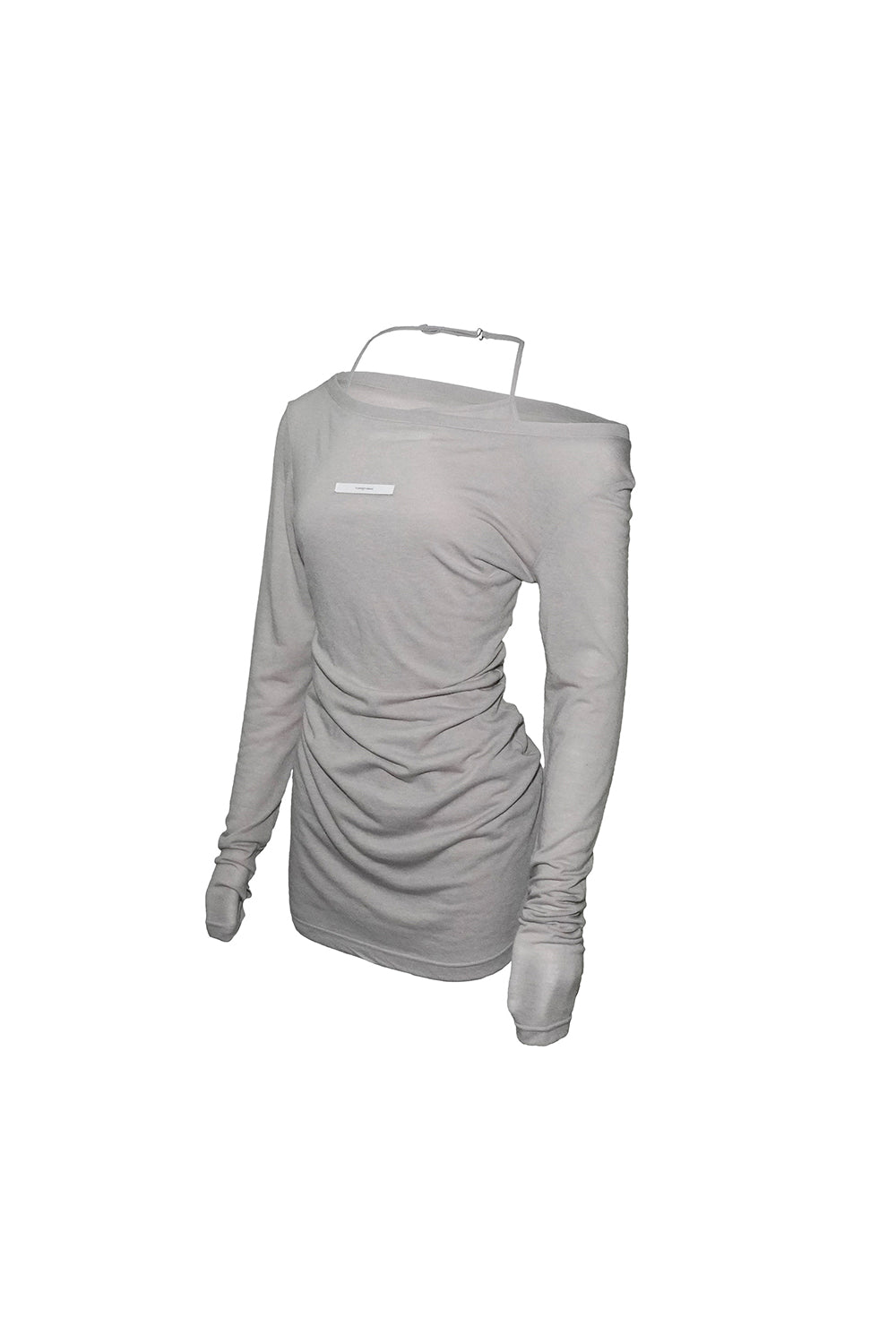 veiled layer dress mini