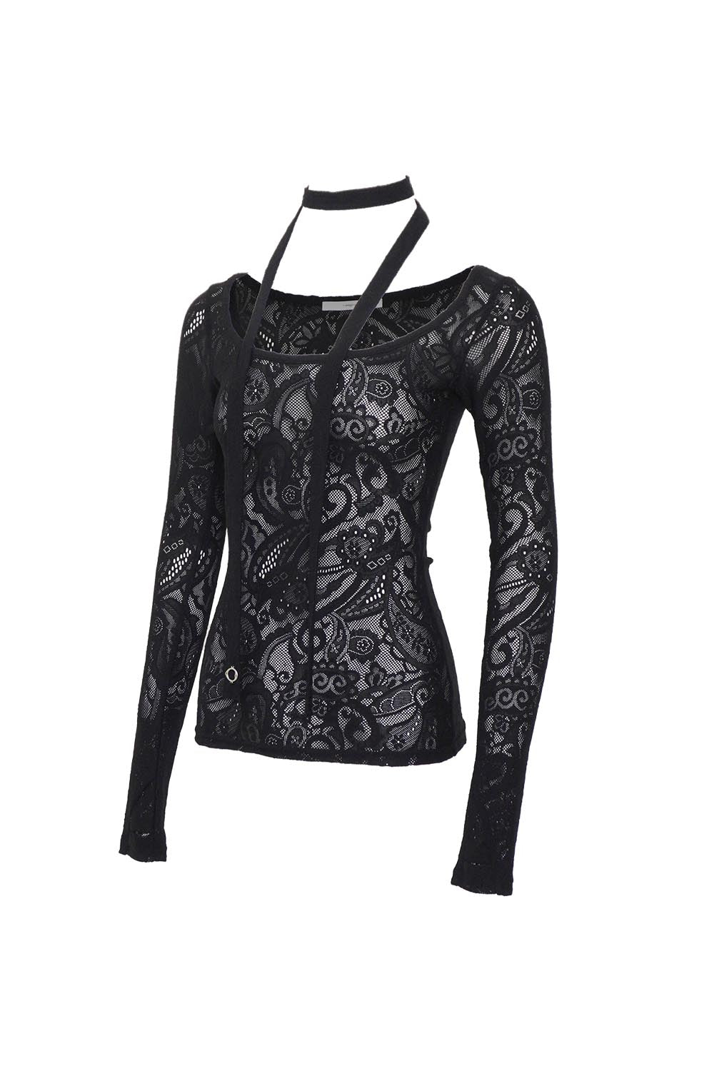 早割シーズン券 / THEREDTHREAD ザレッドスレッド】S lace tops skinny トップス