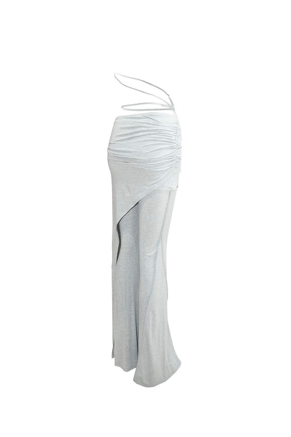 S script layered skirt pants