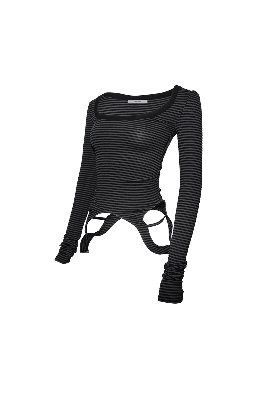 トップス theredthread loop border tops THEREDTHREAD / ザレッドスレッド】loop border tops
