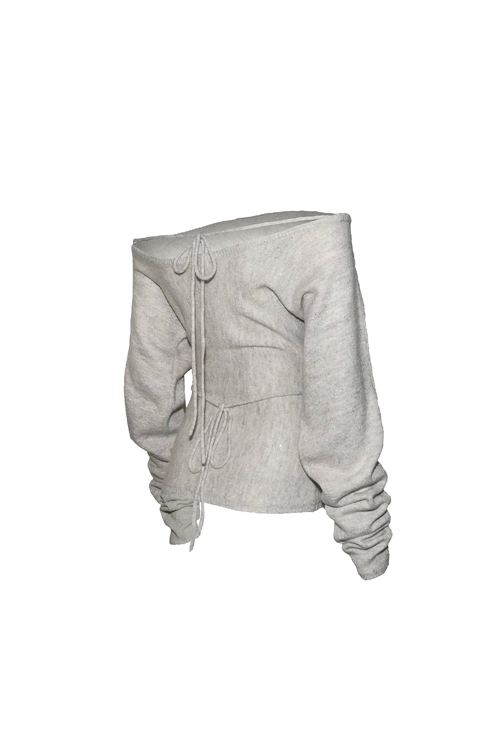 S sequin offshoulder knit