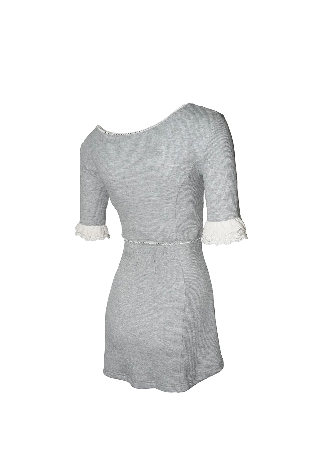 convertible laced dress mini
