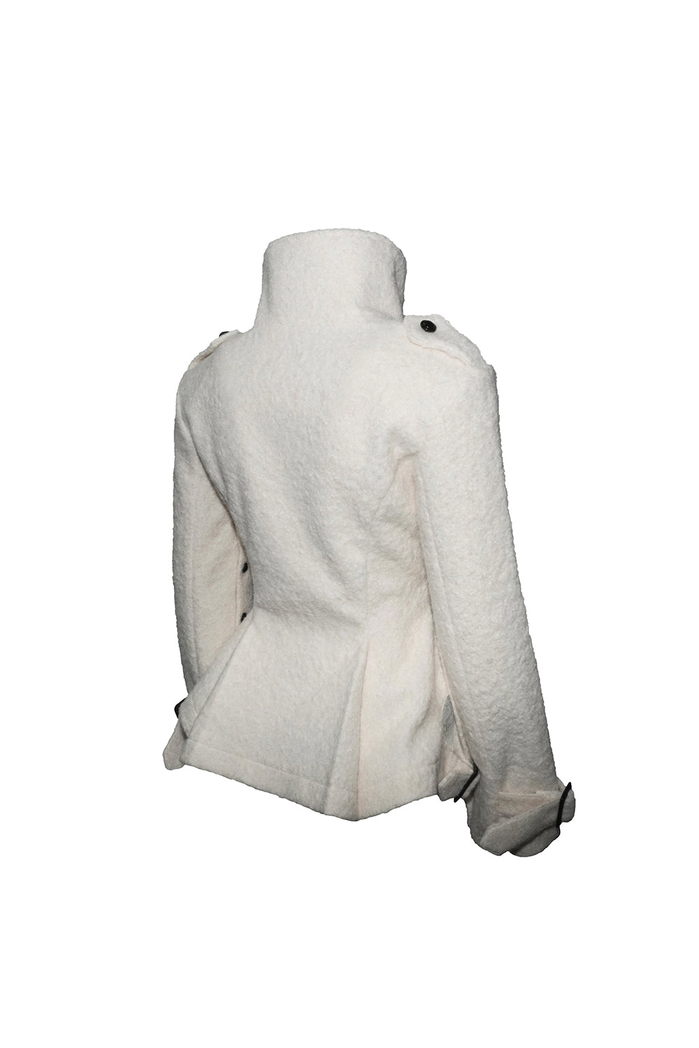sculpt boucle coat