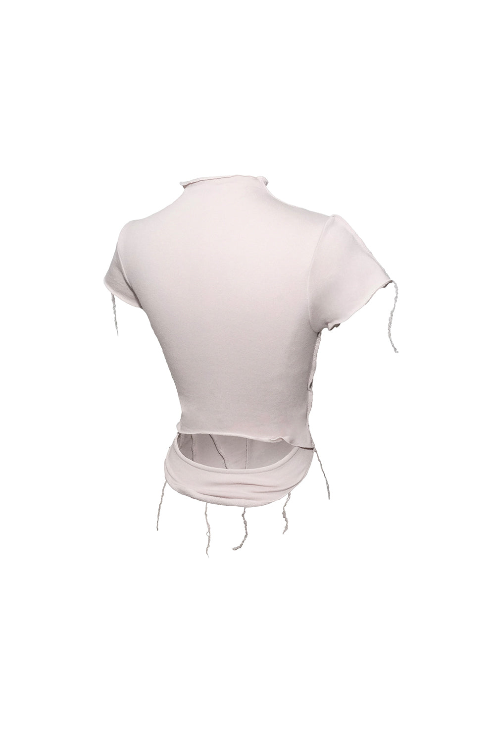 double button curve tops