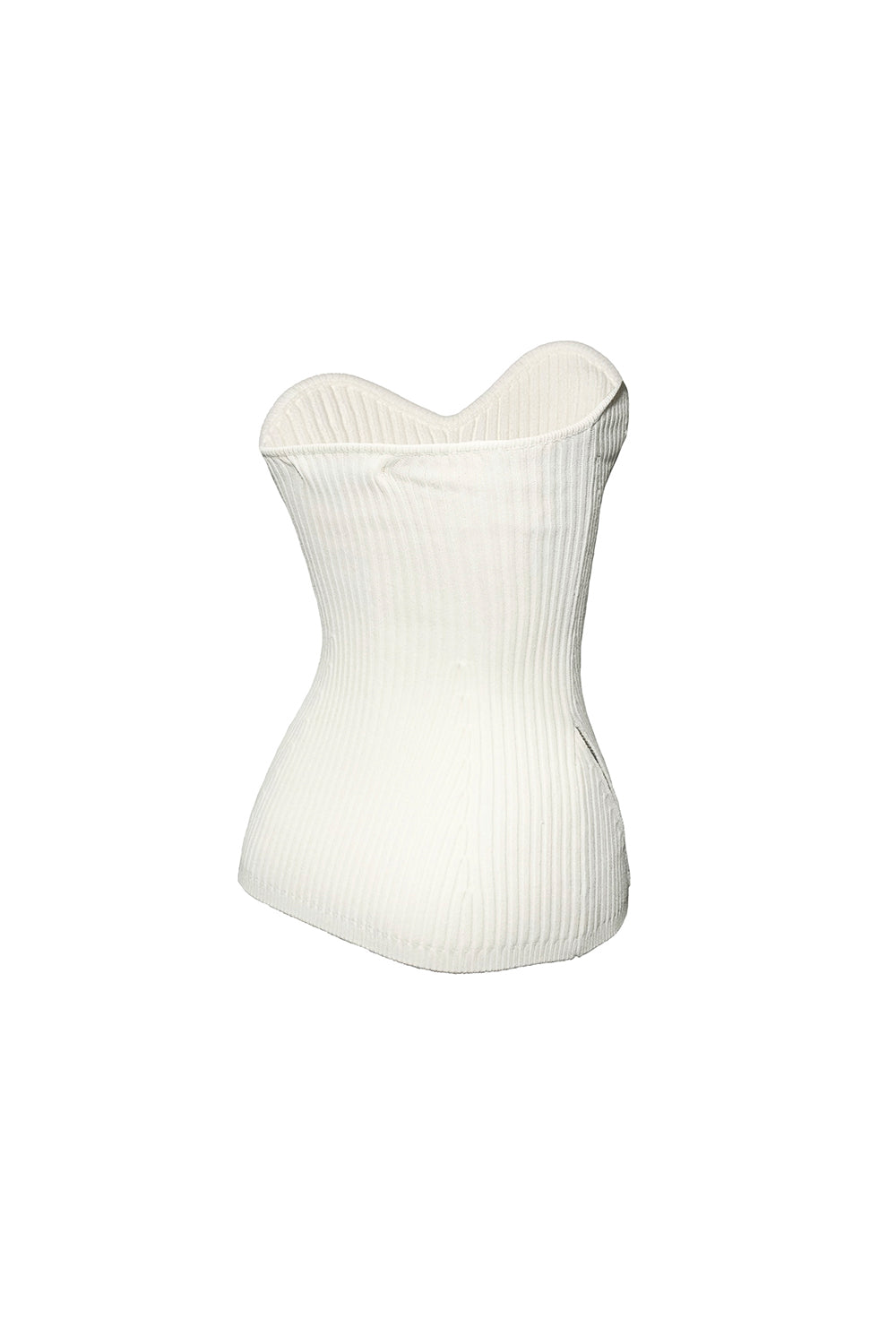 rib zip bare tops