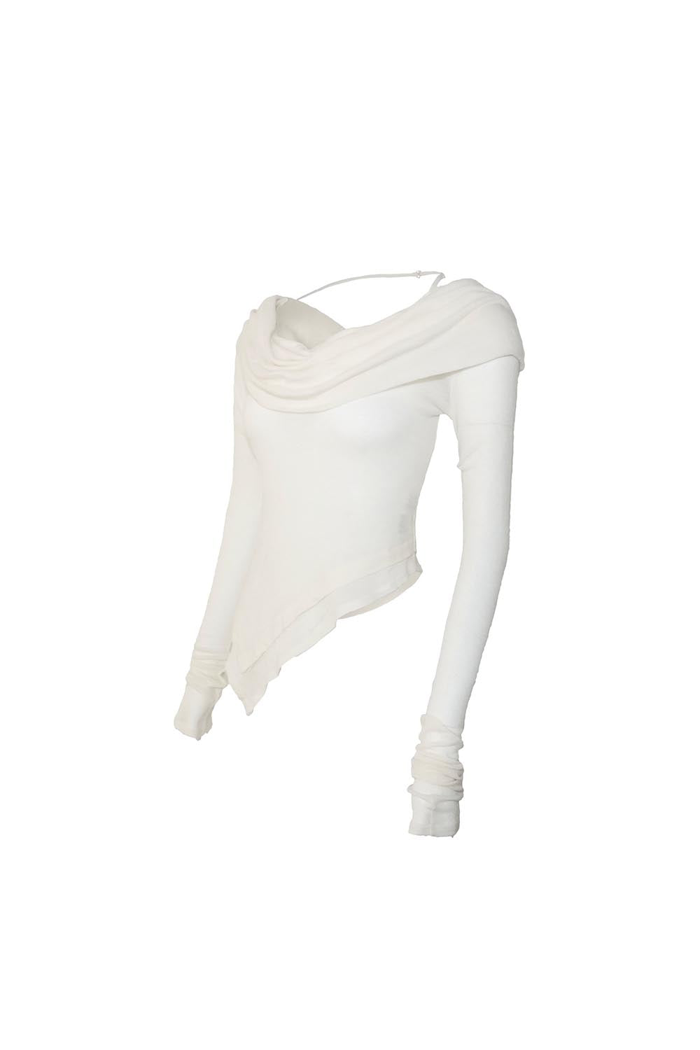 THEREDTHREAD / ザレッドスレッド】S strap off shoulder tops