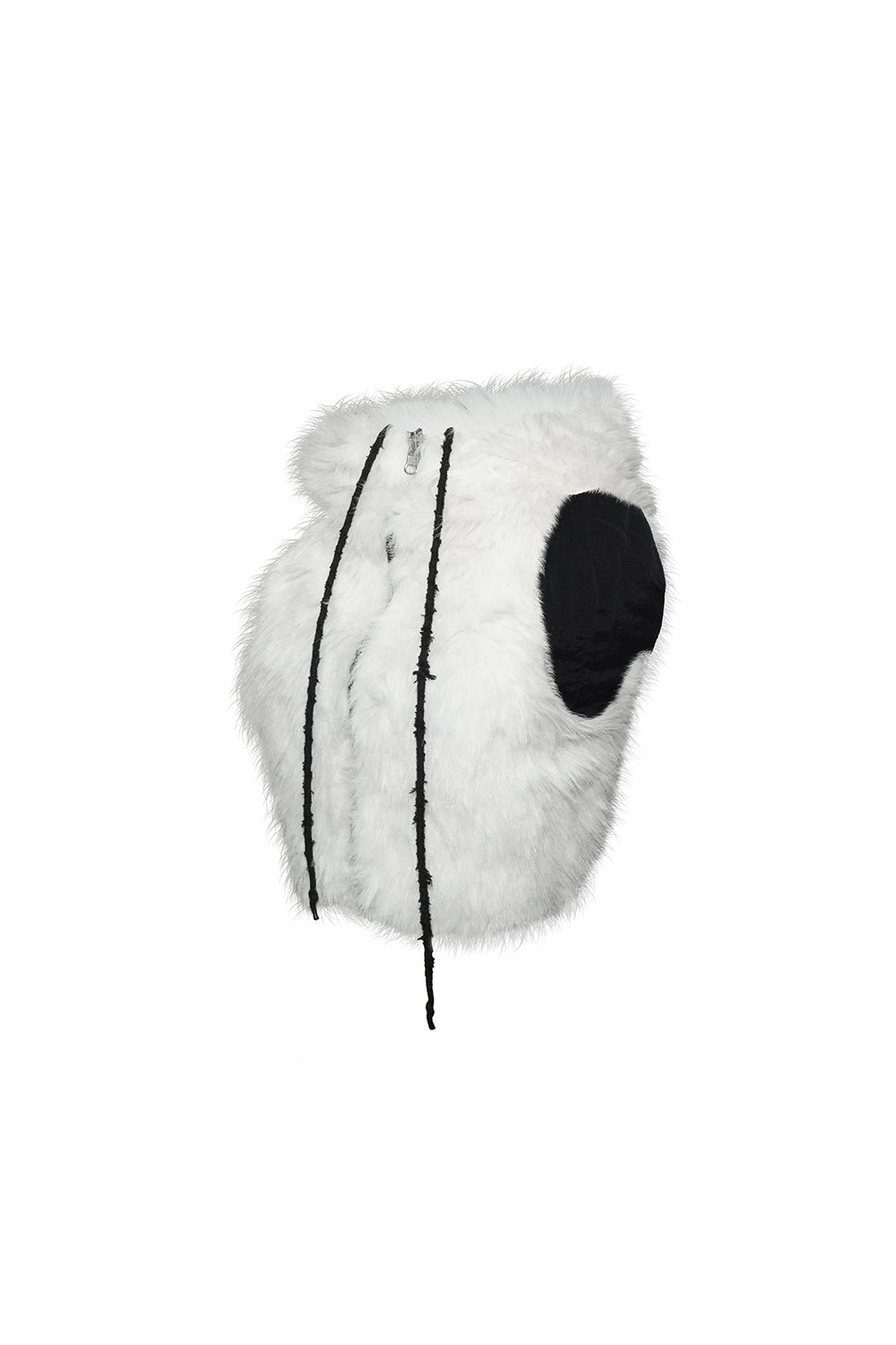 flip fur vest