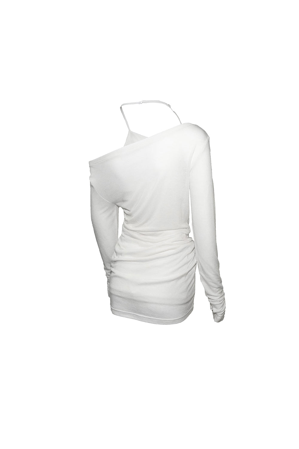 veiled layer dress mini
