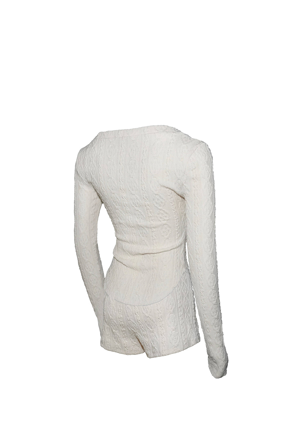 S cable knit ensemble