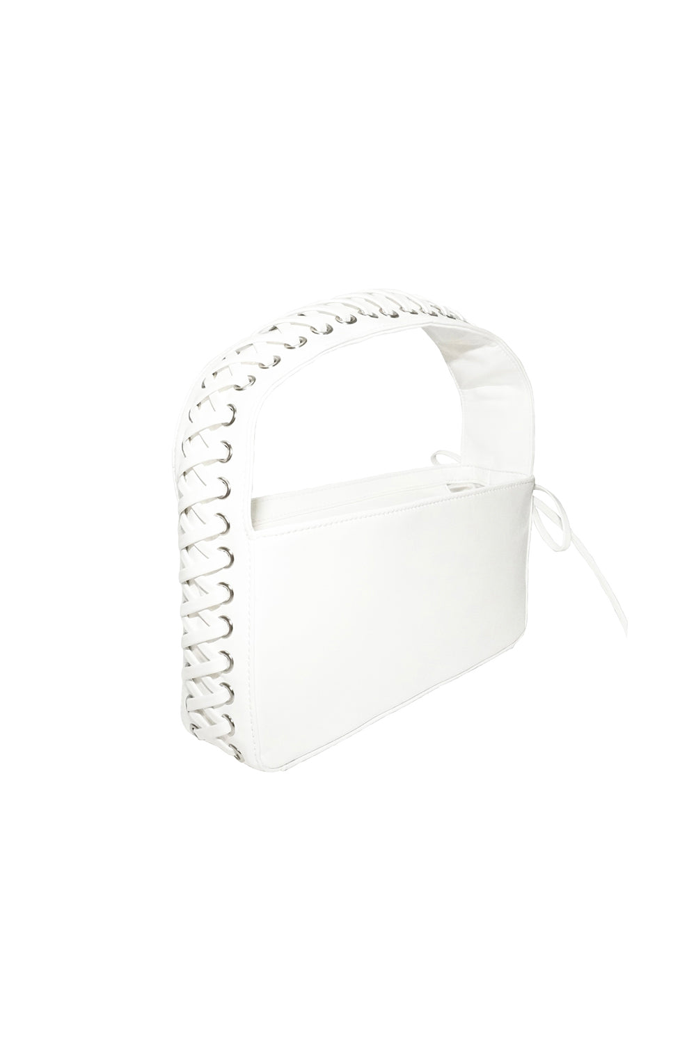 corset laced bag