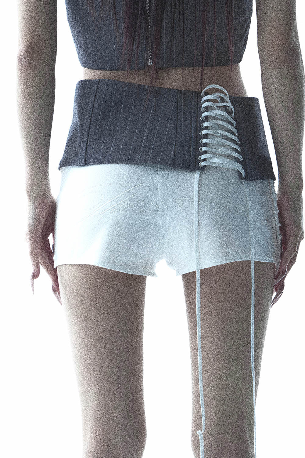 パンツ theredthread S pocket pants short / gray パンツ theredthread S pocket pants short / gray THEREDTHREAD
