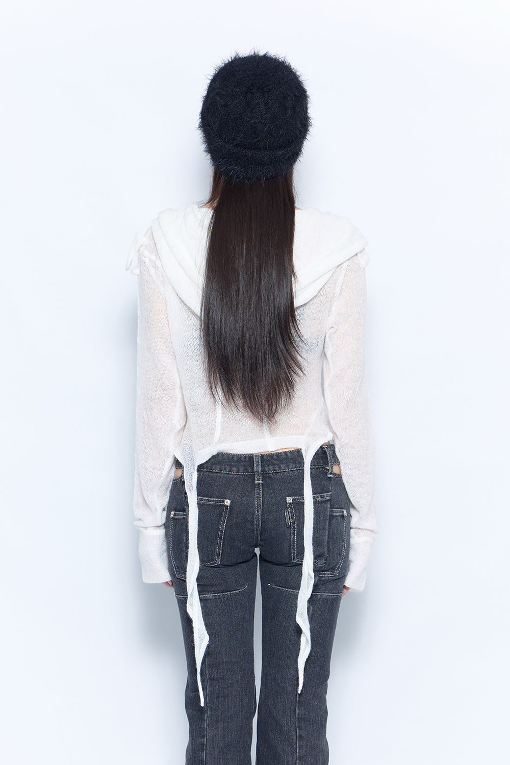 slash zip tail tops