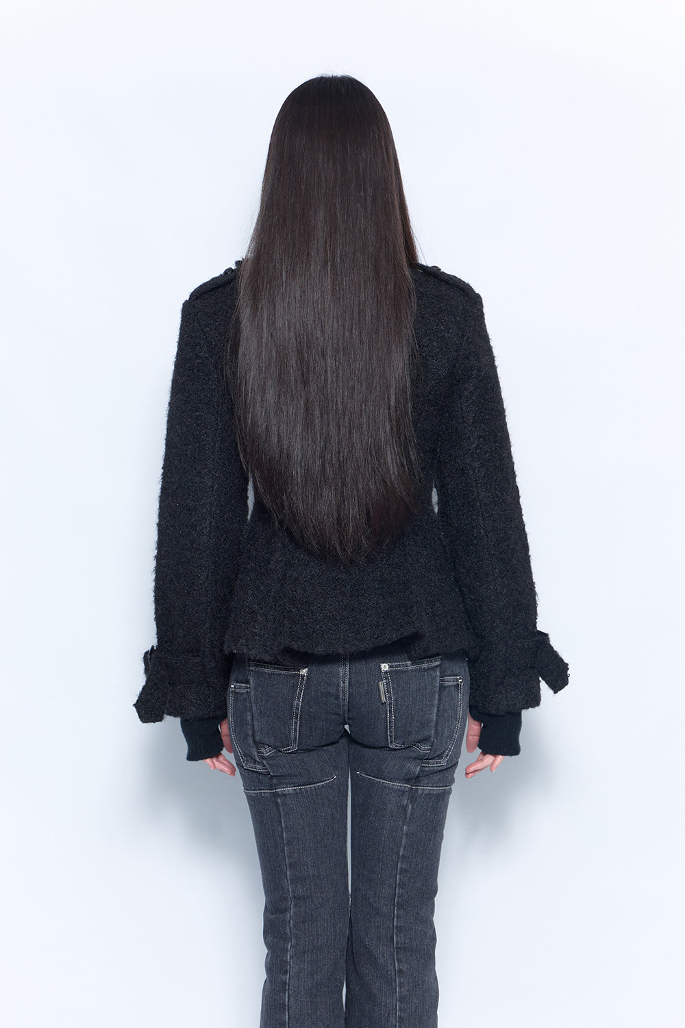sculpt boucle coat