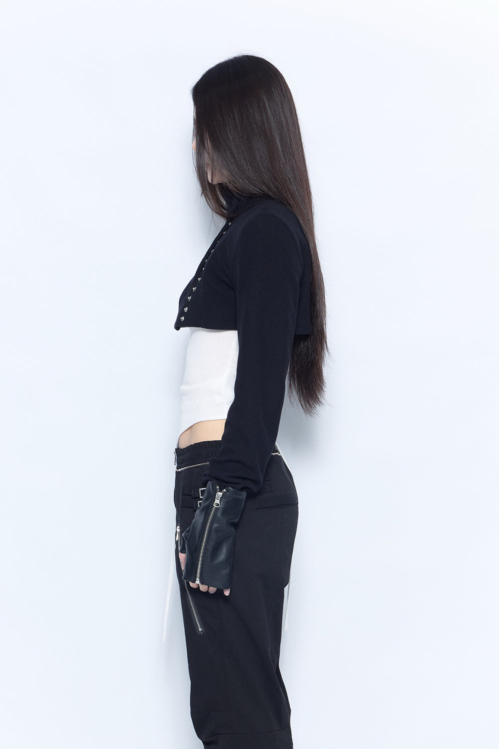 asymmetrical bolero set