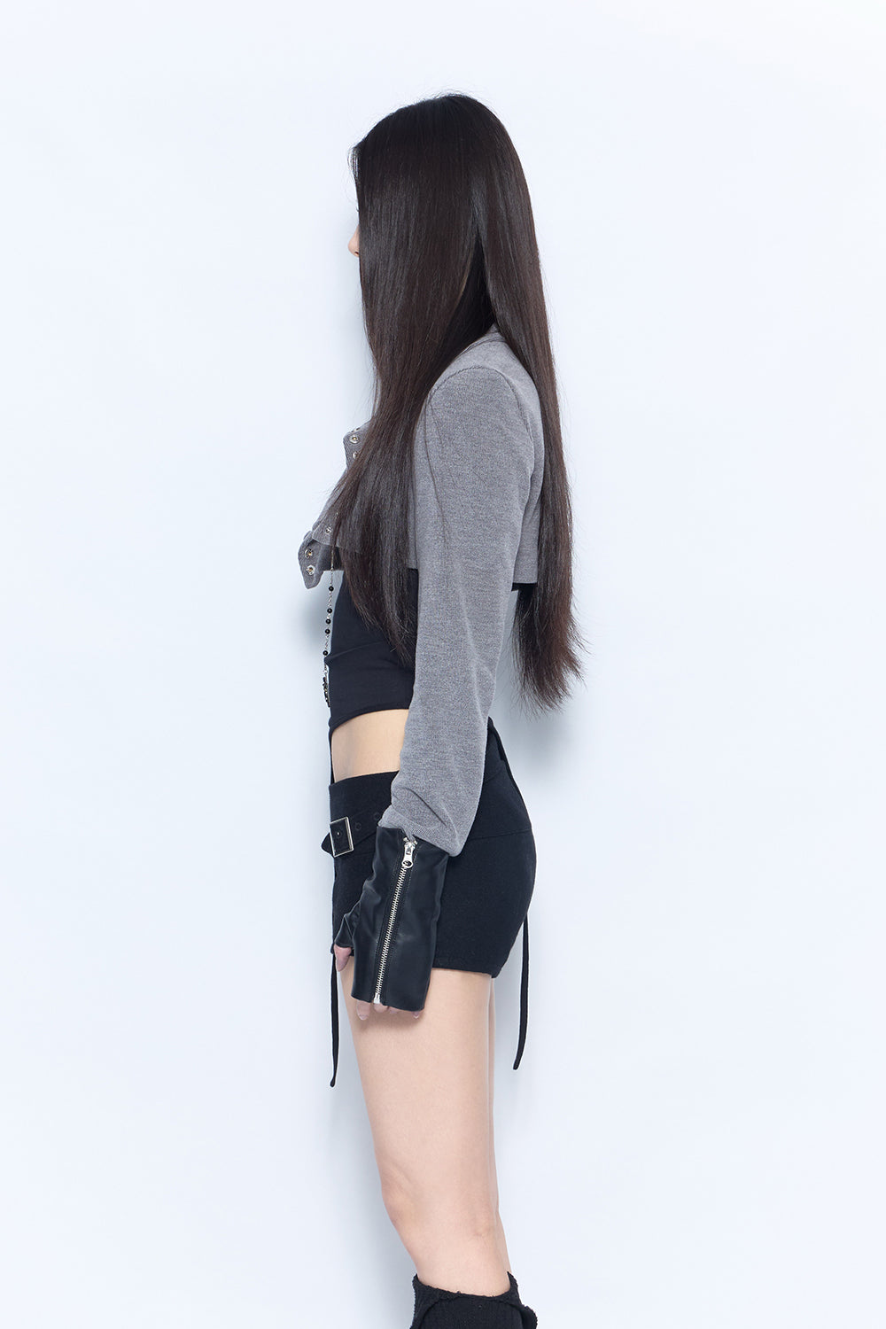 asymmetrical bolero set