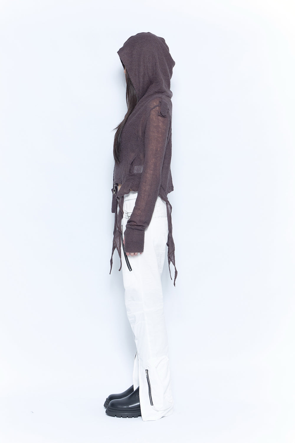 zip structure pants
