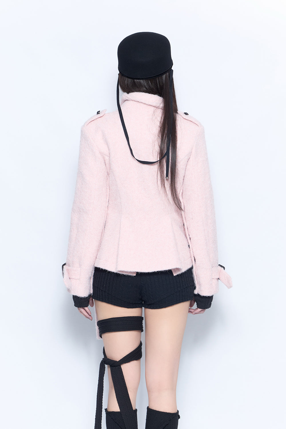 sculpt boucle coat