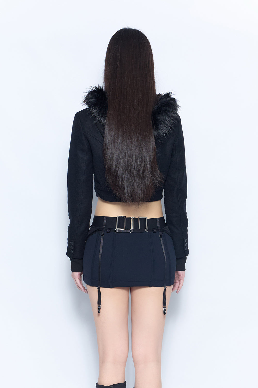 layered trim jacket