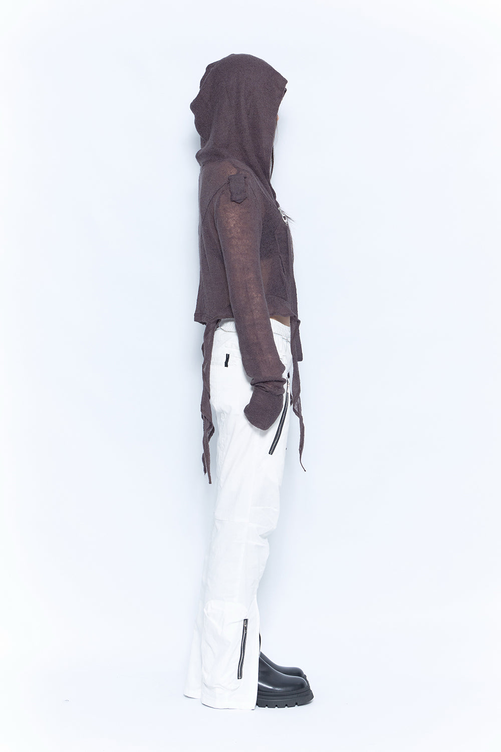 zip structure pants