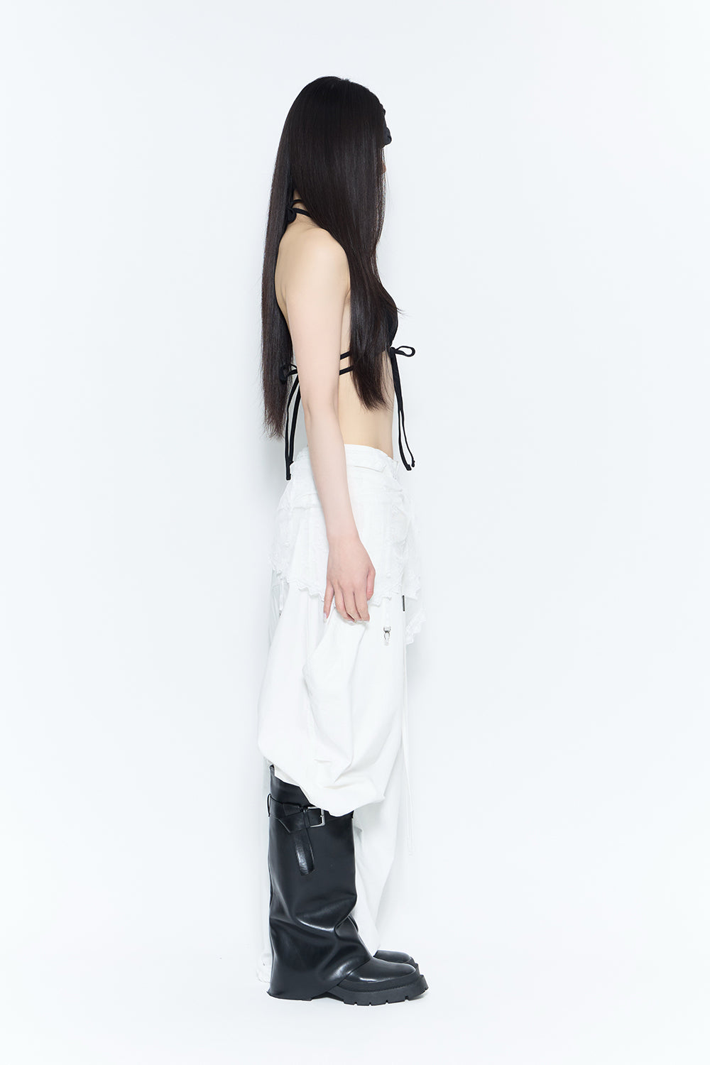 veil cargo pants scarf set